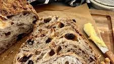 Walnut Raisin Sourdough Bread