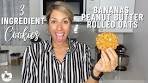 3 Ingredient Cookies | Bananas, Peanut Butter and Rolled Oats