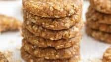 3 Ingredient No Bake Banana Oatmeal Cookies