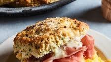 85+ Outstanding Breakfast Ideas: Garlic and Herb Parmesan Biscuits
