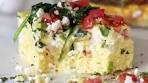 Breakfast Casserole with Spinach and Feta | egg, breakfast ...