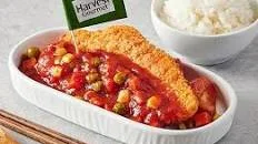 HAINANESE SCHNITZEL WITH SWEET AND SOUR SAUCE