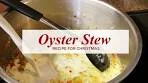 Oyster Stew Recipe - Traditional Oyster Soup - RadaCutlery.com