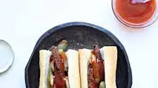 Sweet Buffalo Schnitzel Sandwiches