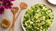 All Green Salad with Citrus Vinaigrette