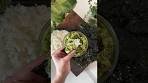Avocado cucumber sushi bites✨