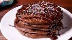 Best Brownie Batter Pancakes - How to Make Brownie Batter ...