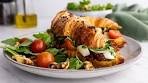 Caprese Croissant Breakfast Sandwich