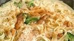Chicken & Broccoli Fettuccine Alfredo Pasta Recipe │Easy & ...