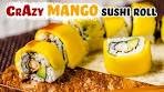 Crazy Mango Sushi Roll Recipe with Tempura Shrimps