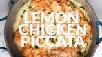 Creamy Lemon Chicken Piccata