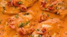 Creamy Tomato Basil Chicken Breasts