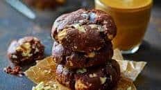 Double chocolate chip cookies
