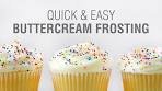 Easy Buttercream Frosting Recipe