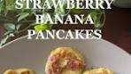 Easy Strawberry Banana Pancakes Recipe for Toddlers