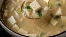 Enoki Mushroom Soup with Miso