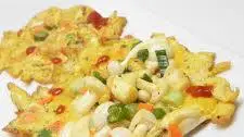 Enoki Omelet Patties