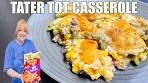 FAMOUS TATER TOT CASSEROLE | WE ARE OK