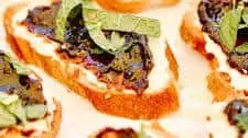 Fig and Goat Cheese Crostini