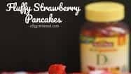 Fluffy Strawberry Pancakes