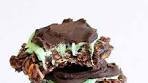 Fudgy Mint Chocolate No Bake Cookies | RECIPE: https ...