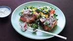 Greek Lamb Chops with Mint Yogurt Sauce Recipe
