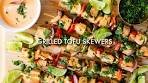 Grilled Tofu Skewers | This Savory Vegan