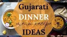 Gujarati Dinner Menu Recipe Ideas