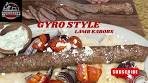 Gyro Style Lamb Kabobs