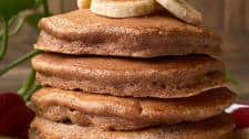 Healthy Cassava Flour Banana Pancakes (No Sugar Added)