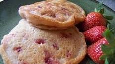 Healthy, Vegan and Terrific Strawberry Pancakes