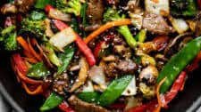 Heavy-on-the-Veggies Beef and Vegetable Stir Fry