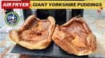 How to Make Air Fryer Giant Yorkshire Puddings!