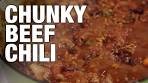How To Make Chili (Chunky Beef Chili Recipe)