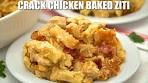 How to Make Crack Chicken Baked Ziti - Sweet and Savory ...