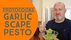 How to make Garlic Scape Pesto~With Chef Frank
