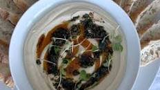 Hummus with Herb Garlic Oil