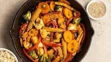 Korean Gochujang Stir-fry Vegetables