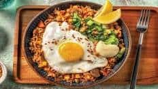 Korean Ssamjang Veggie Fried Rice with Mayonnaise