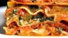 Lasagna With Spinach and Roasted Zucchini