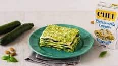 Lasagne al pesto di zucchine