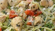 Lemon Garlic Chicken Zoodles