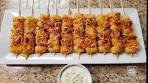 Loaded Tater Tot Skewers