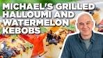 Michael Symon's Grilled Halloumi and Watermelon Kebobs ...
