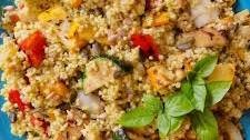 Millet and Grilled Vegetables