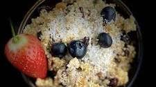 Millet Breakfast Porridge with Fruit