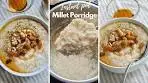Millet Porridge Recipe