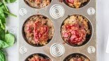 Mini Meatloaf in a Muffin Tin Recipe