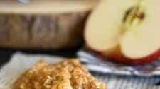 No Bake Caramel Apple Cookies