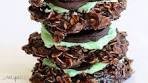 No Bake Mint Chocolate Cookies Recipe | These should be ...